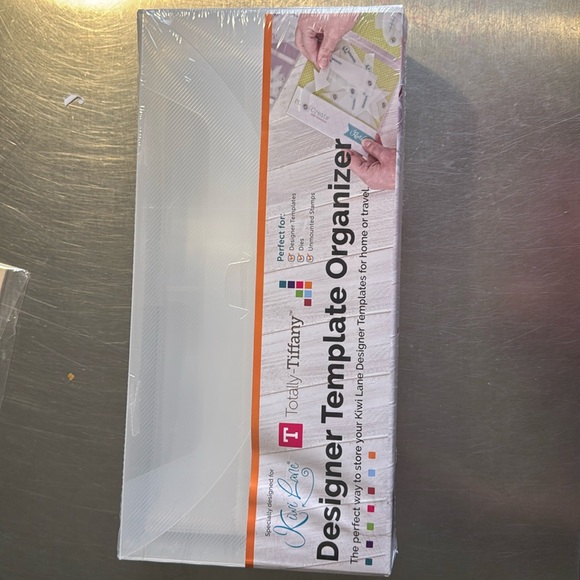 White Art Storage Organizer for Templates - Picture 1 of 5